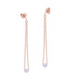 Dangling Chain Silver Earring STC-2220